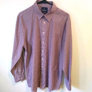 Stafford Fitted 16 1/2 Button Down Shirt 34/35.